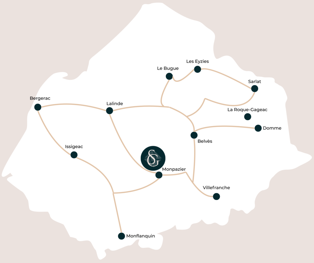 Carte Secret des Gites Monpazier crp