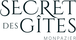 Secret des Gites Logo typo bleu nuit